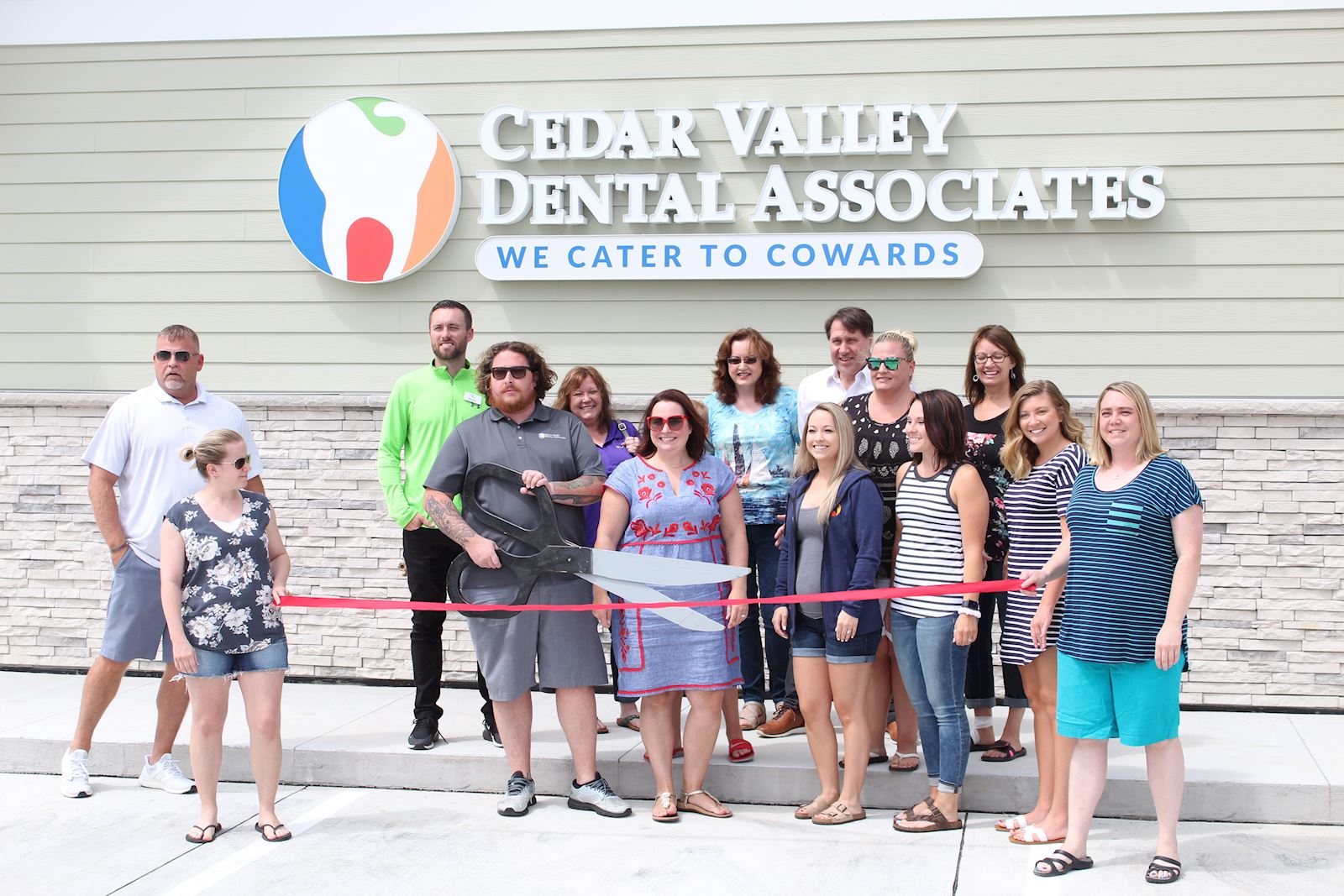 Cedar Valley Dental Ribbon Cutting Parkersburg, Iowa