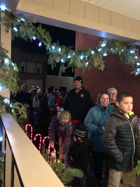 Parkersburg Chamber of Commerce's Downtown in December 2019