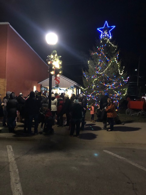 Parkersburg Chamber of Commerce's Downtown in December 2019