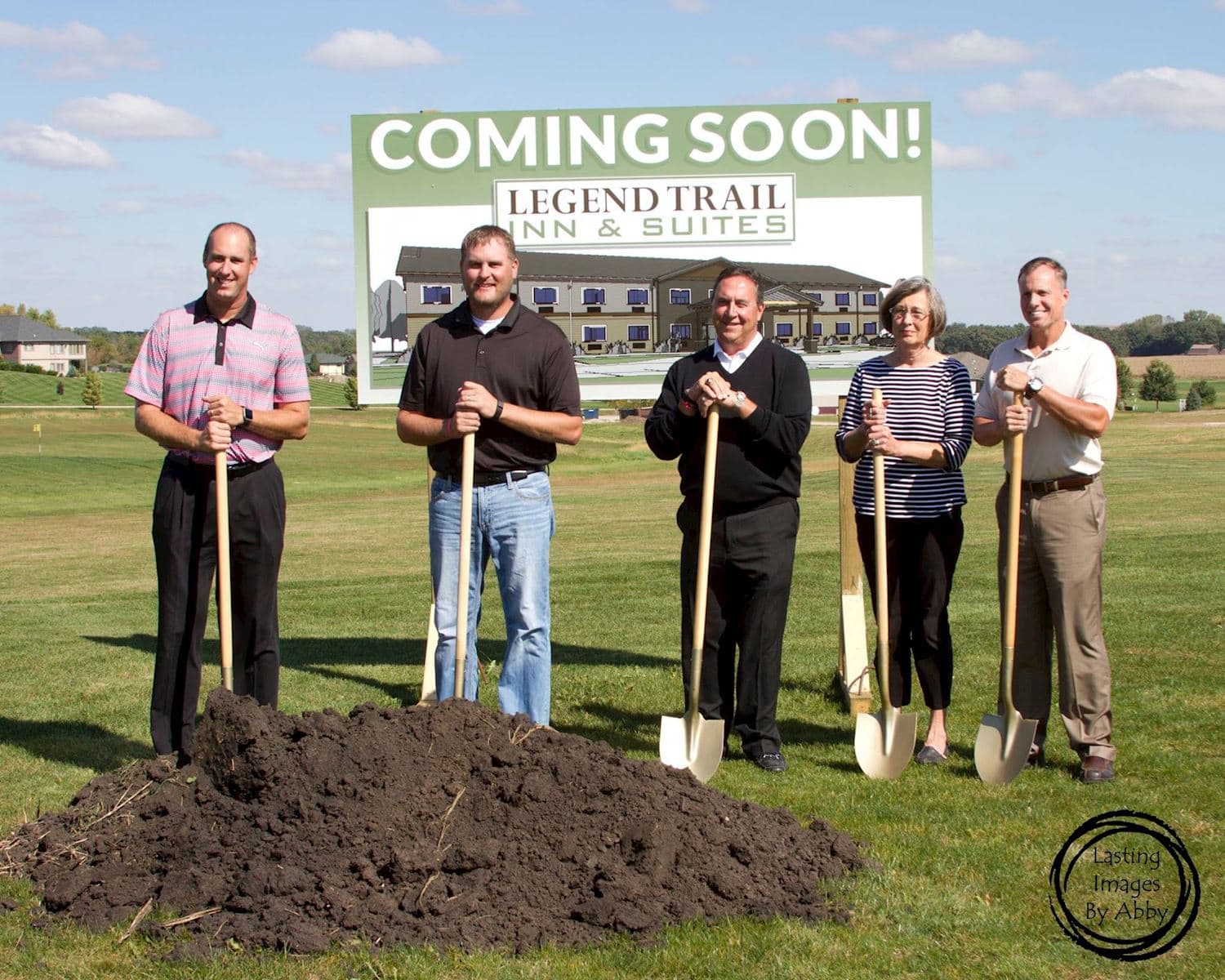 Parkersburg Legend Trail Inn & Suites Ground Breaking