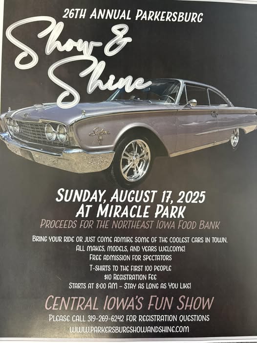 Parkersburg Show and Shine Returns Sunday