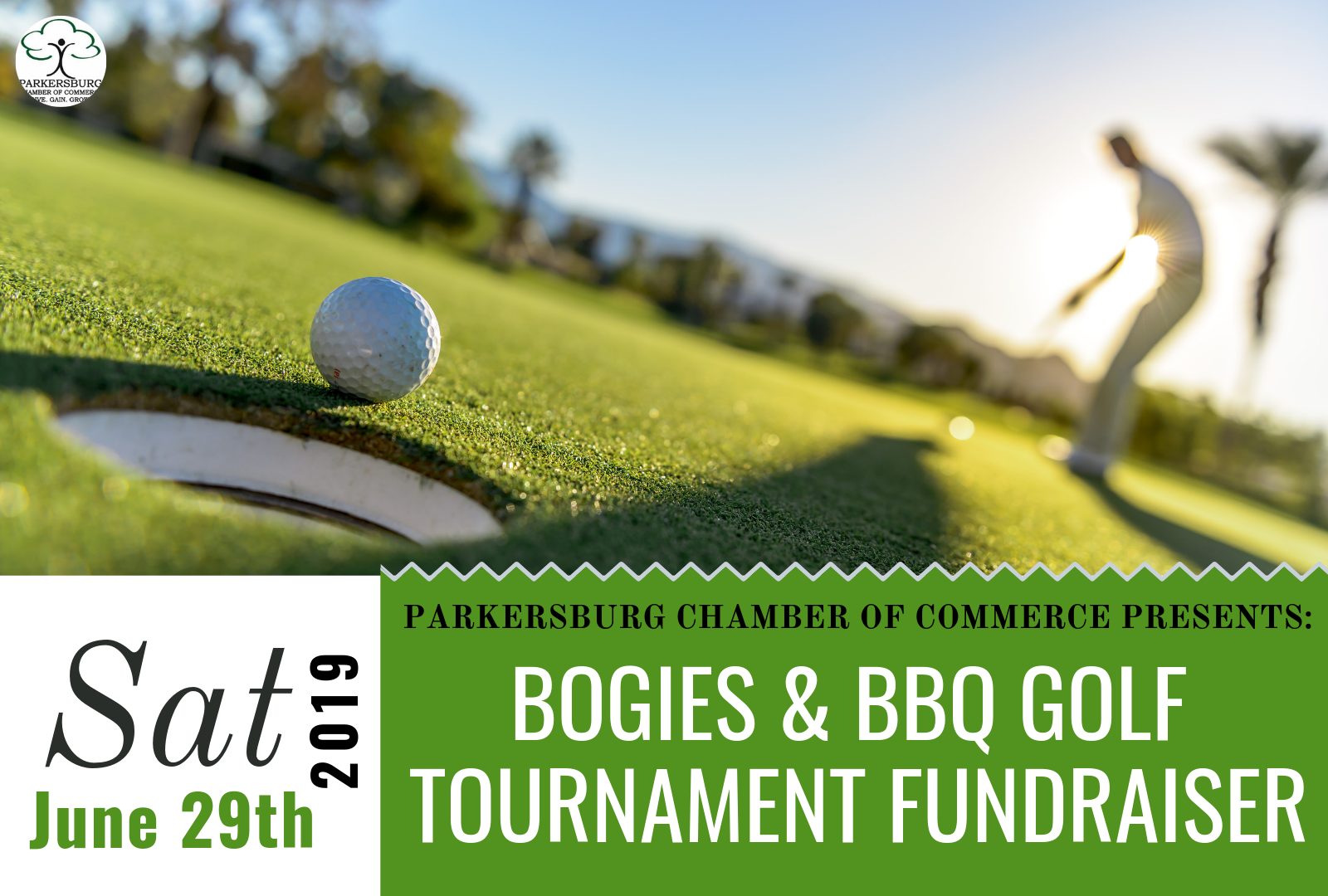 Parkersburg Chamber Bogies & BBQ Golf Tournament Fundraiser