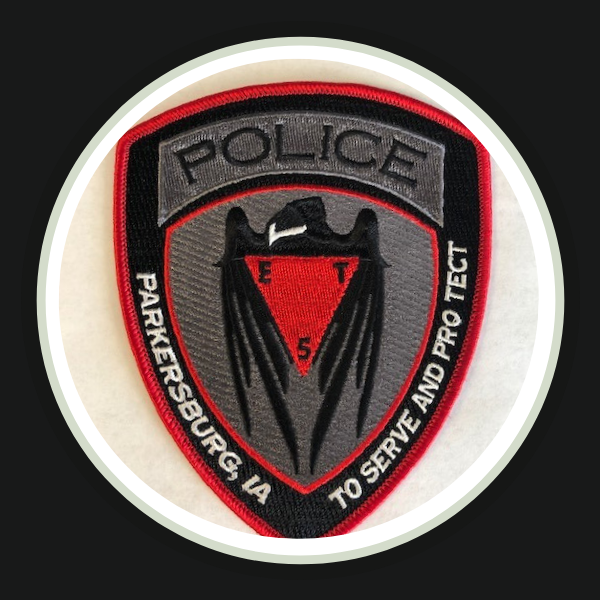 Parkersburg Police Badge 1